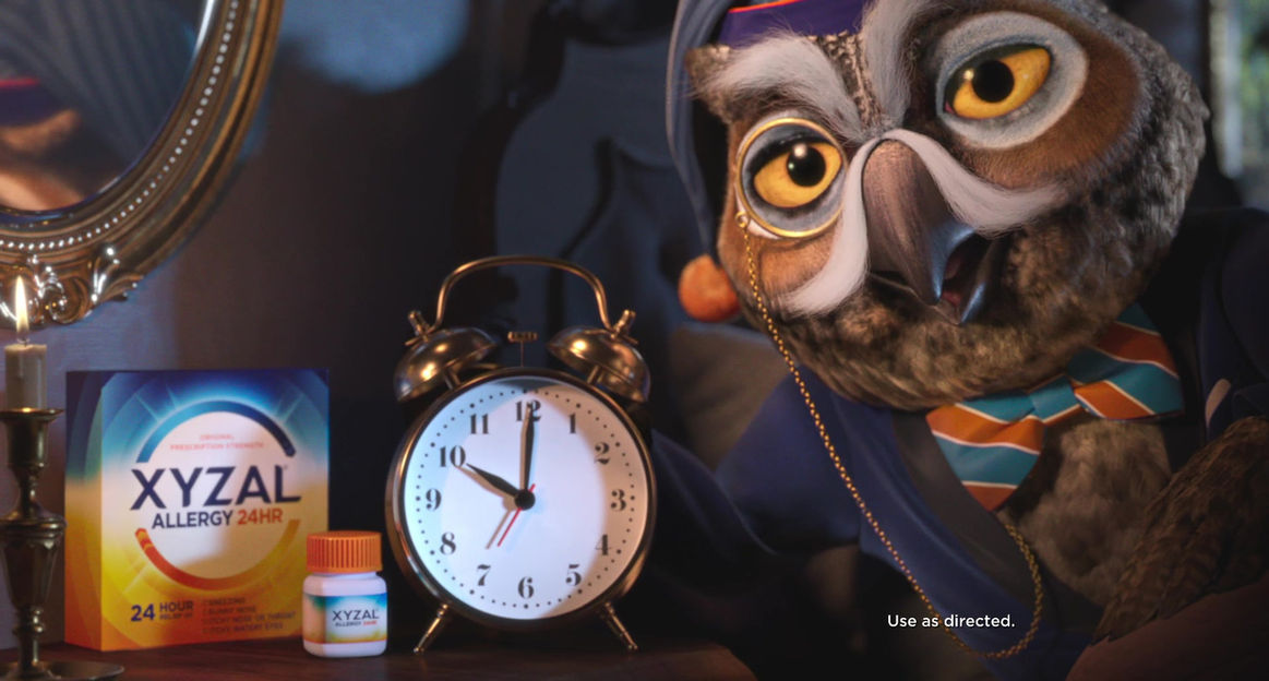 Xyzal "Nigel Before Bed"